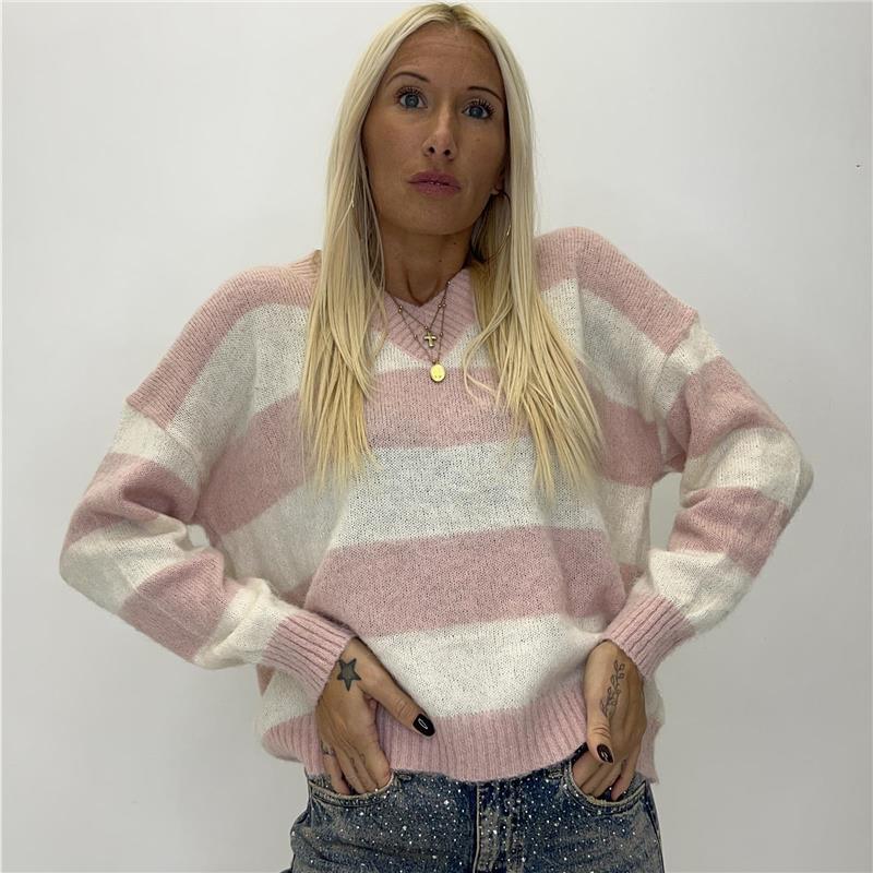 maglioncino con scollo a v urban